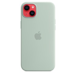 Custodia MagSafe Silicone iPhone 14 Plus Verde - Custodie iPhone - Apple