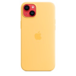 Custodia MagSafe Silicone iPhone 14 Plus Gialla - Custodie iPhone - Apple