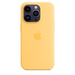 Custodia MagSafe Silicone iPhone 14 Pro Gialla - Custodie iPhone - Apple