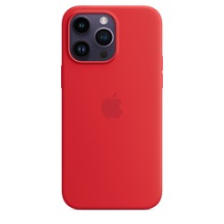Custodia MagSafe Silicone iPhone 14 Pro Max Rosso - Custodie iPhone - Apple