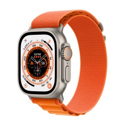 Watch Ultra GPS Cellulare 49mm Titanio Custodia Orange Alpino  