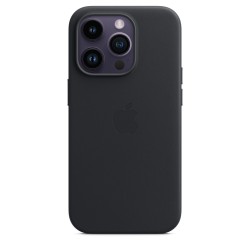 Custodia MagSafe Pelle iPhone 14 Pro Nero