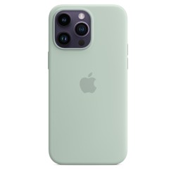 Custodia MagSafe Silicone iPhone 14 Pro Max Verde - Custodie iPhone - Apple