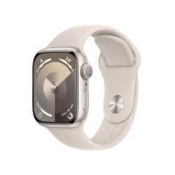Watch 9 Bianco Stell 41 Alluminio S/M - Apple Watch 9 - Apple