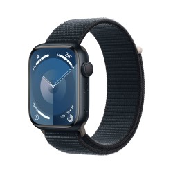 Watch 9 alluminio 45 Cinturinia tessuto nero - Apple Watch 9 - Apple