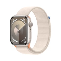 Watch 9 alluminio 45 Cinturinia tessuto Beige - Apple Watch 9 - Apple