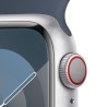 Watch 9 Alluminio 41 Cell Argento Cinturini Blu S/M - Apple Watch 9 - Apple