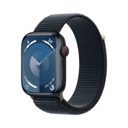 Watch 9 alluminio 45 Cell Cinturinia tessuto nero - Apple Watch 9 - Apple