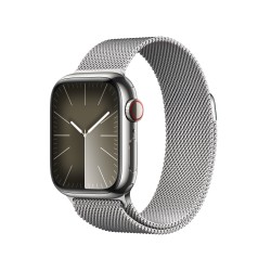 Watch 9 acciaio 41 Cell Argento Milanese - Apple Watch 9 - Apple