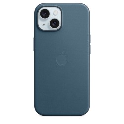 Custodia Magsafe FineWoven iPhone 15 Blu - Custodie iPhone - Apple