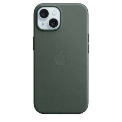 Custodia Magsafe FineWoven iPhone 15 Verde - Custodie iPhone - Apple