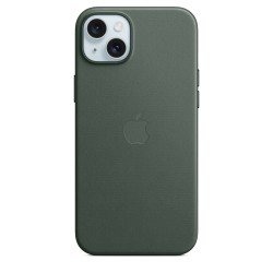 Custodia Magsafe FineWoven iPhone 15 Plus Verde - Custodie iPhone - Apple