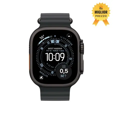 🤑 Saldi Watch Ultra 3 Cell 49mm Titanio nero siderale con Cinturino Ocean nero