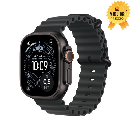 🤑 Saldi Watch Ultra 3 Cell 49mm Titanio nero siderale con Cinturino Ocean nero