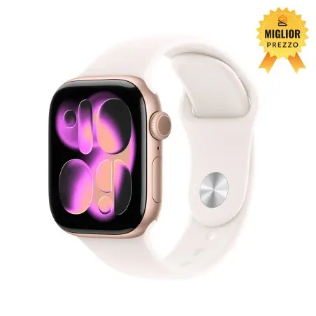 🤑 Saldi Watch 11 Cell 42 mm Oro rosa Cinturino Sport galassia M/L