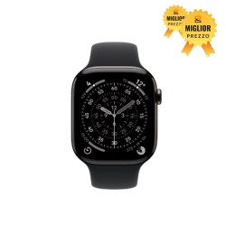 🤑 Saldi Watch 11&nbsp;Cell 42mm grigio siderale Cinturino Sport nero M/L