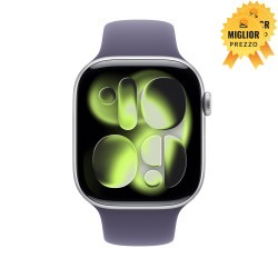 🤑 Saldi Watch 11 Cell 46 mm argento Cinturino Sport nebbia lilla S/M