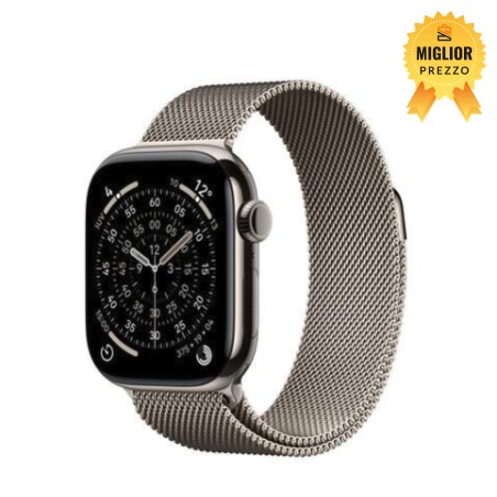🤑 Saldi Watch 11&nbsp;Cell 46mm&nbsp;Titanio naturale Cinturino Milanese S/M