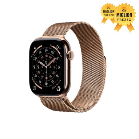 🤑 Saldi Watch 11&nbsp;Cell 46mm Oro Cinturino Milanese Loop M/L