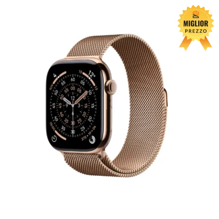 🤑 Saldi Watch 11&nbsp;Cell 46mm Oro Cinturino Milanese Loop M/L