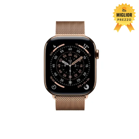 🤑 Saldi Watch 11&nbsp;Cell 46mm Oro Cinturino Milanese Loop S/M