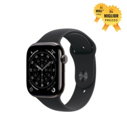 🤑 Saldi Watch 11&nbsp;Cell 46mm grigio siderale Cinturino Sport nero S/M