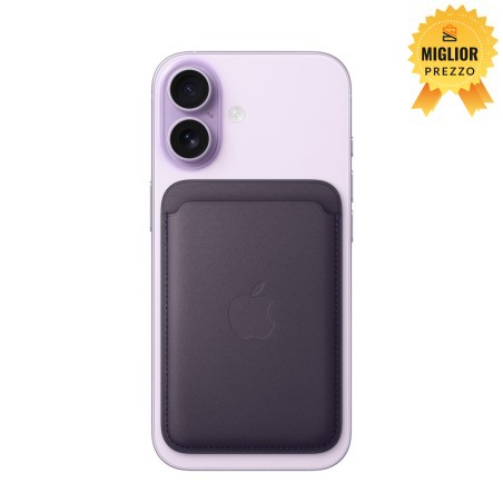 🤑 Saldi Portafoglio MagSafe tessuto FineWoven Viola mezzanotte