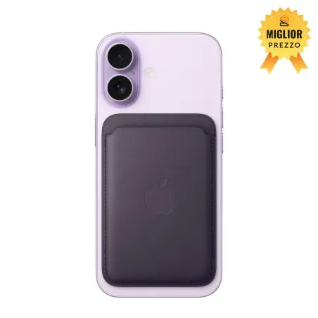 🤑 Saldi Portafoglio MagSafe tessuto FineWoven Viola mezzanotte