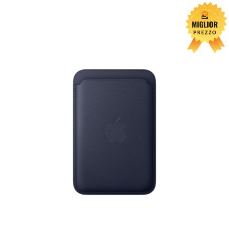 🤑 Saldi Portafoglio MagSafe tessuto FineWoven Blu navy