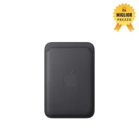 🤑 Saldi Portafoglio MagSafe in tessuto FineWoven Nero