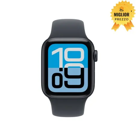 Watch SE 3 40 mm Mezzanotte con Cinturino Sport S M