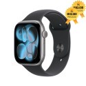 Watch 11 46mm grigio siderale Cinturino Sport nero M L