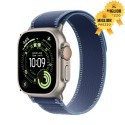 Watch Ultra 3 Cell 49mm TTitanio naturale Cinturino Sport blu brillante M L