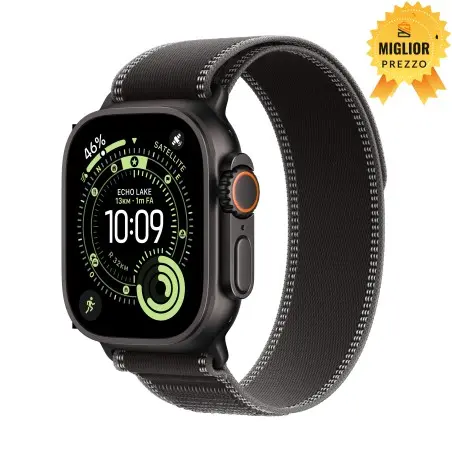 Watch Ultra 3 Cell 49mm Titanio nero siderale Cinturino Sport nero carbone M L