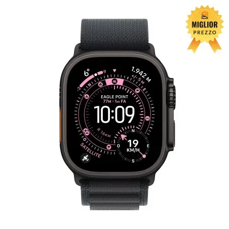 Watch Ultra 3 Cell 49mm Titanio nero siderale Cinturino Alpine Loop nero L