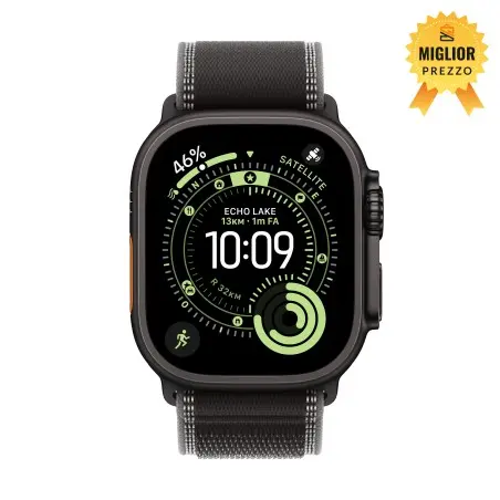 Watch Ultra 3 Cell 49mm Titanio nero siderale Cinturino Sport nero carbone S M