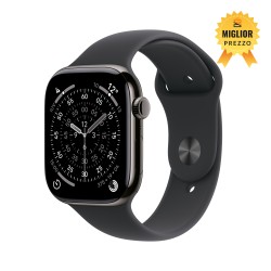 Watch 11&nbsp;Cell 42mm grafite Cinturino Sport nero S M