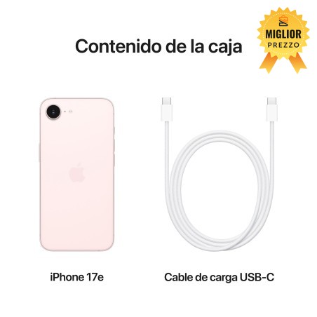 🤑 Saldi iPhone 17e 256GB Rosa cipria