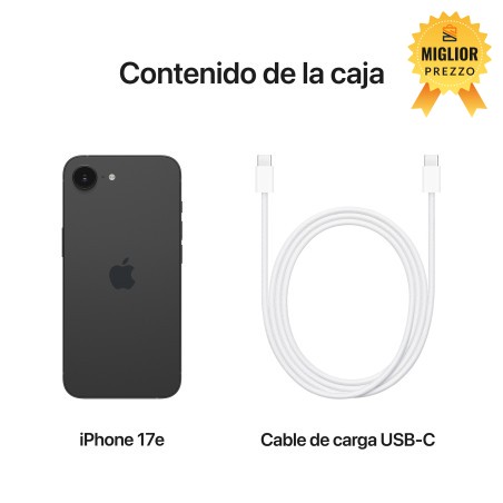 🤑 Saldi iPhone 17e 512GB Nero