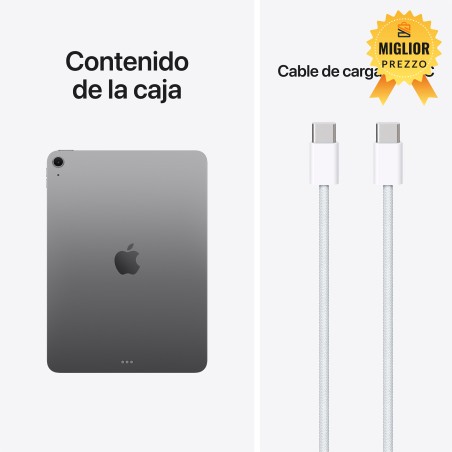 🤑 Saldi iPad Air 11 Wi-Fi Cellular 256GB Grigio siderale