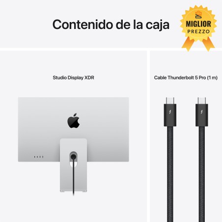 🤑 Saldi Studio Display XDR con vetro nanotexturizado e supporto regolabile en inclinazione e altezza