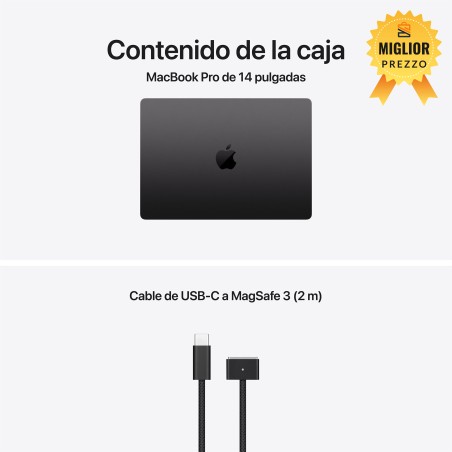 🤑 Saldi MacBook Pro 14 M5 Max 36GB 2TB Nero espacial
