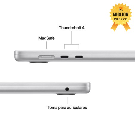 🤑 Saldi MacBook Air 15 M5 24GB 1TB Argento
