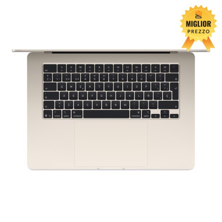 🤑 Saldi MacBook Air 15 M5 24GB 1TB Bianco estrella