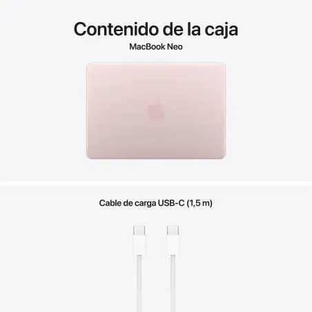 🤑 Saldi MacBook Neo A18 Pro 8GB 512GB Touch ID Rosa nuvola