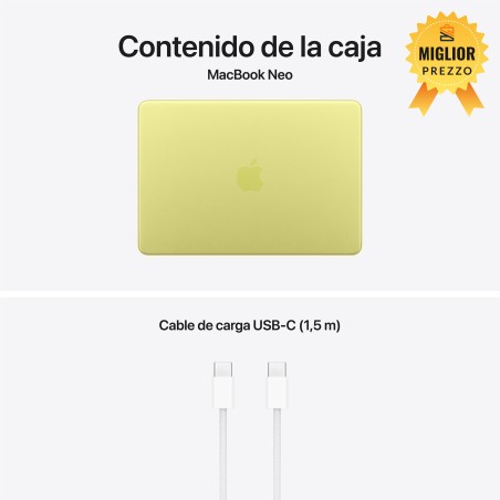 🤑 Saldi MacBook Neo A18 Pro 8GB 256GB Citrico