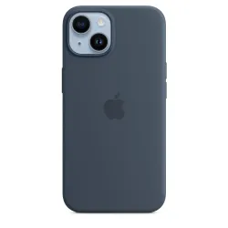 🤑 Saldi Custodia Silicone iPhone 14 Blu 1