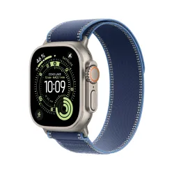 🤑 Saldi Watch Ultra 3 Cell 49mm TTitanio naturale Cinturino Sport blu brillante M/L 2