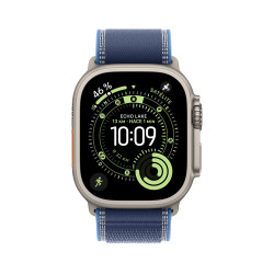 🤑 Saldi Watch Ultra 3 Cell 49mm Titanio naturale Cinturino Sport blu brillante S/M