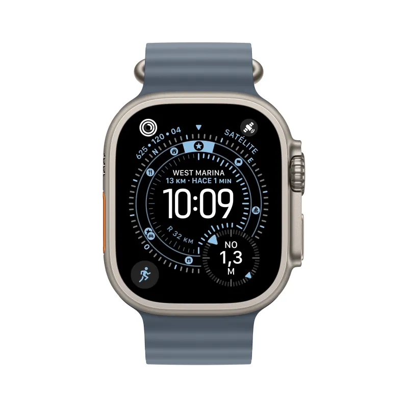 Watch Ultra 3 Cell 49mm Titanio naturale Cinturino Ocean blu oceano